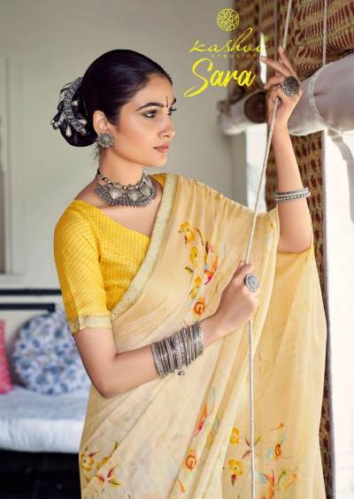 Sara By Kashvi Creation Fancy Casual Wear Saree Collection